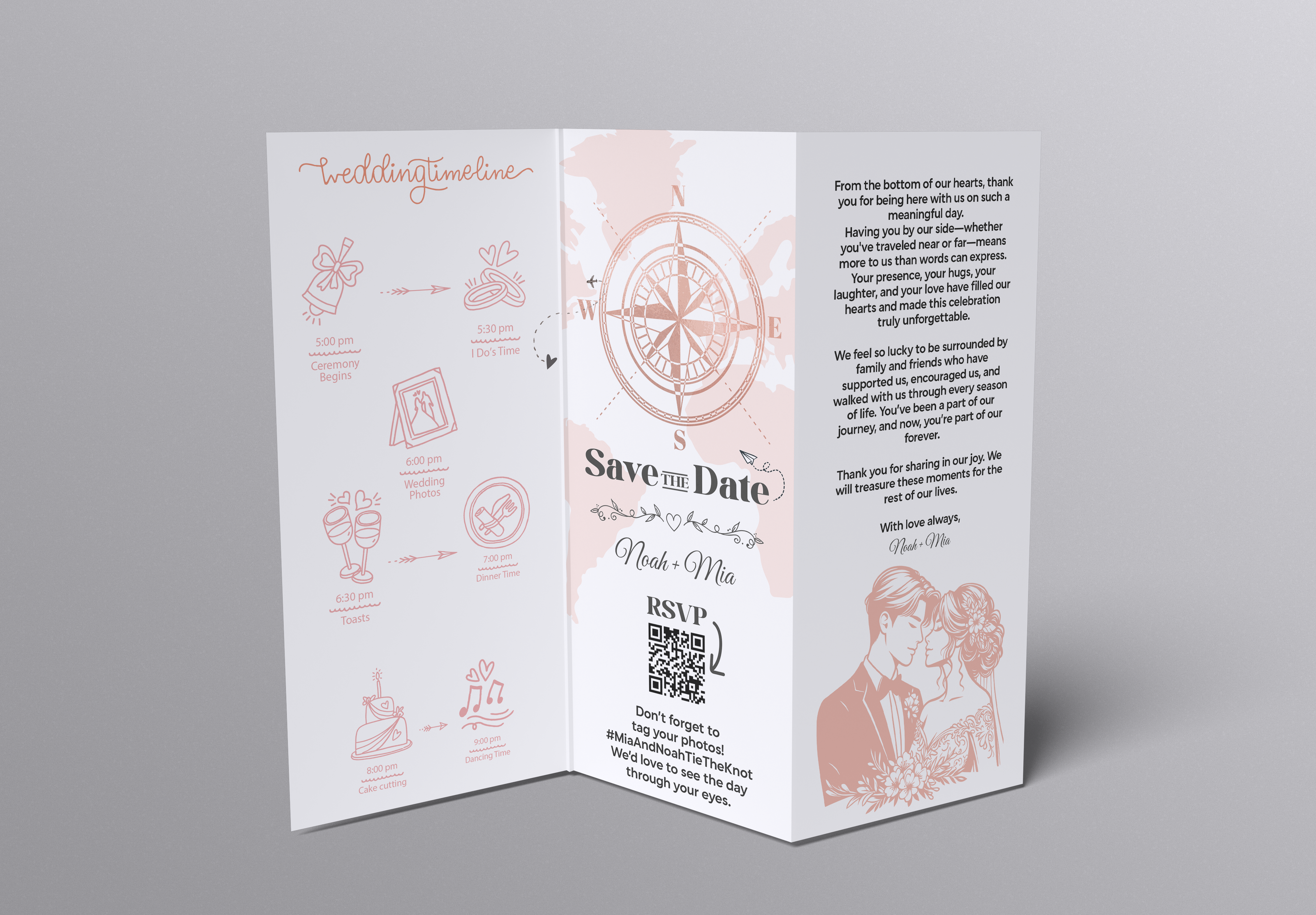 Custom Wedding Brochure