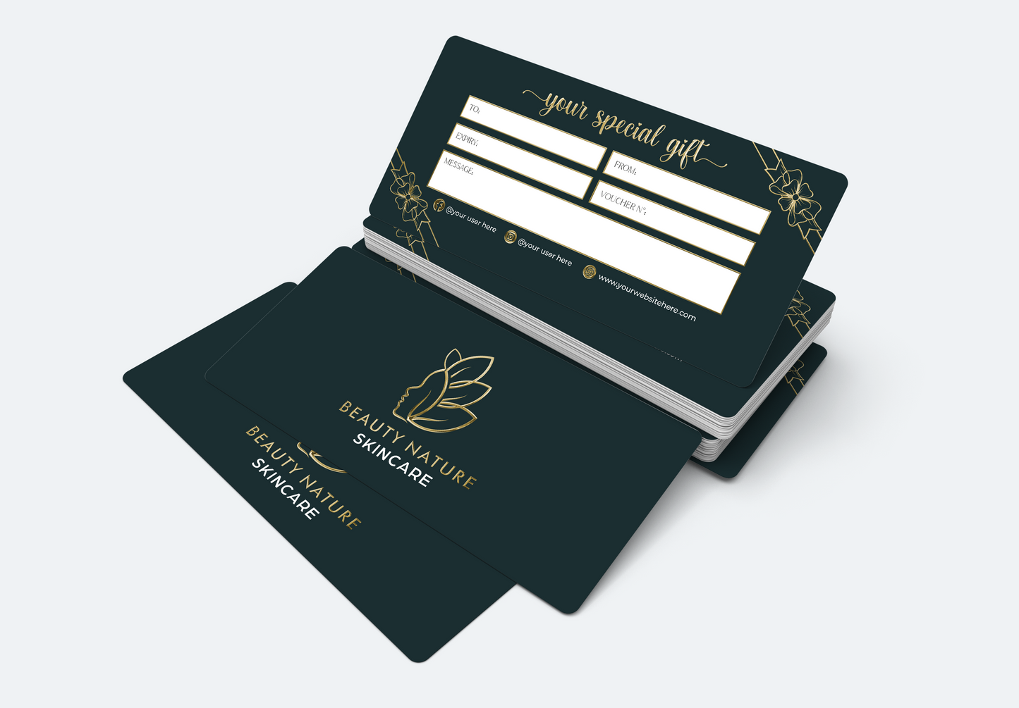 Luxury Custom Gift Certificate