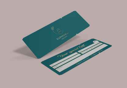 Luxury Custom Gift Certificate