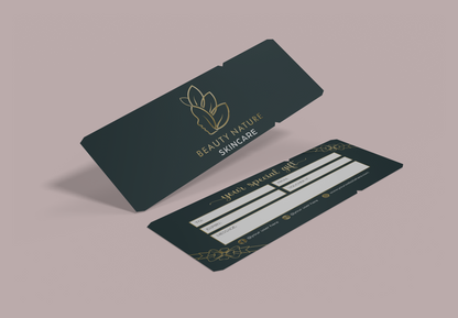 Luxury Custom Gift Certificate