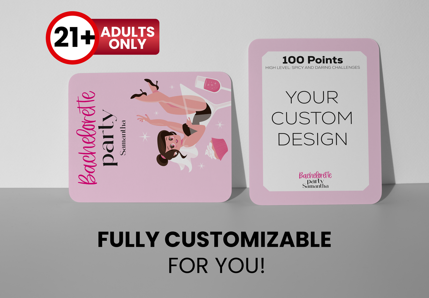 Goodbye to Singlehood: A Card Game for Bachelorette Fun!