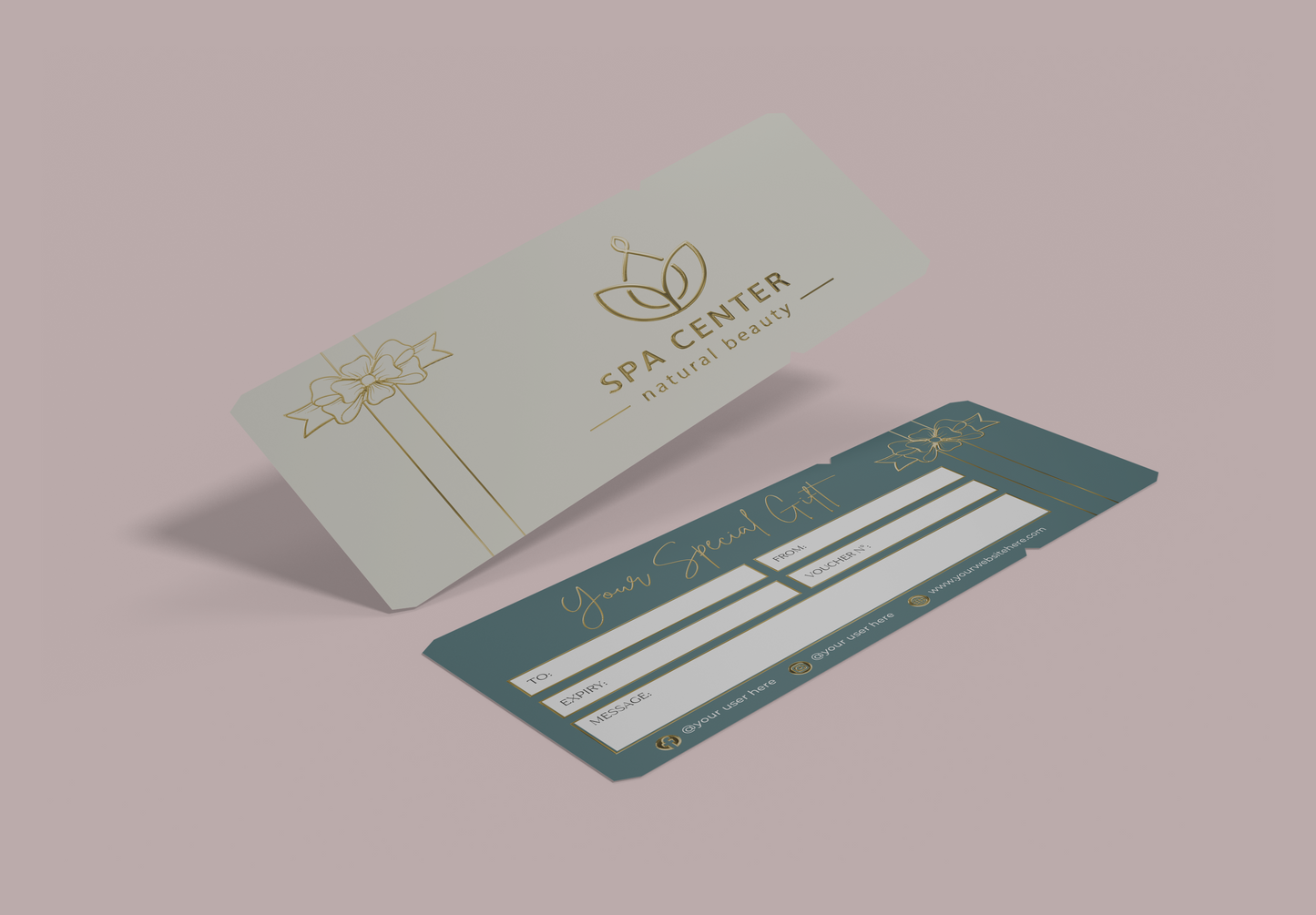 Luxury Custom Gift Certificate