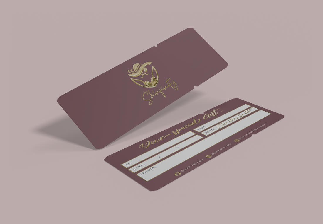 Luxury Custom Gift Certificate
