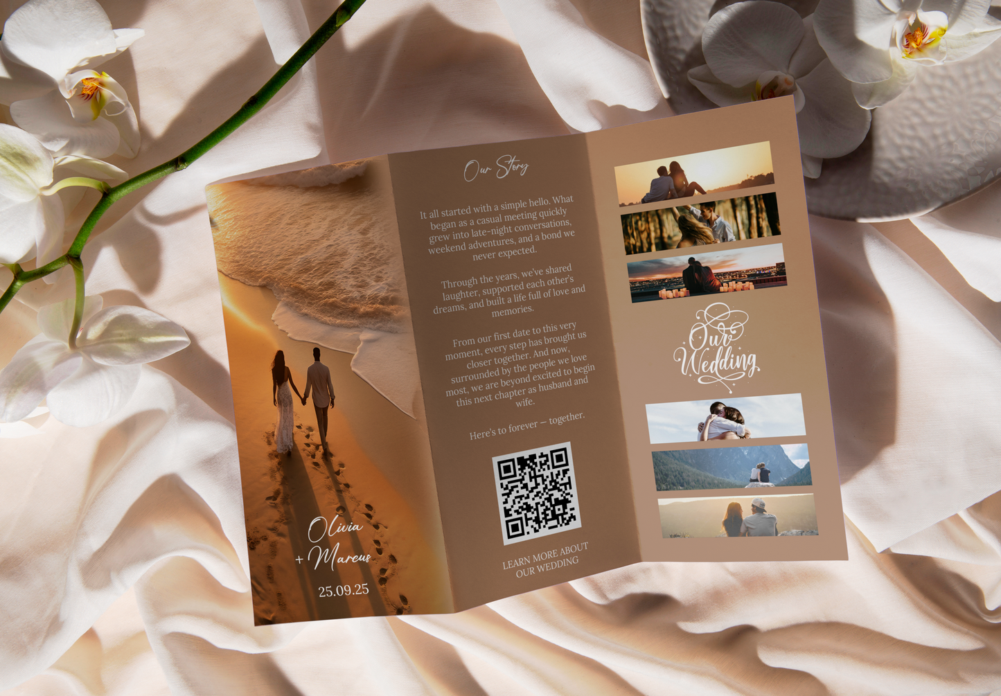 Custom Wedding Brochure