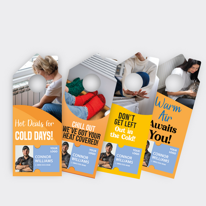 Heating Service Door Hangers