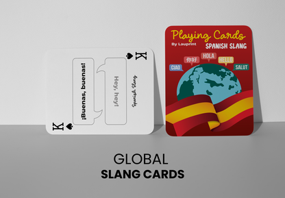 RUSH Spanish Slang Generic Playing Cards