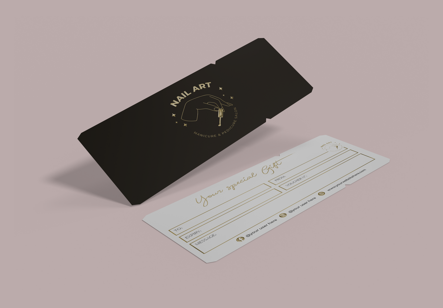 Luxury Custom Gift Certificate