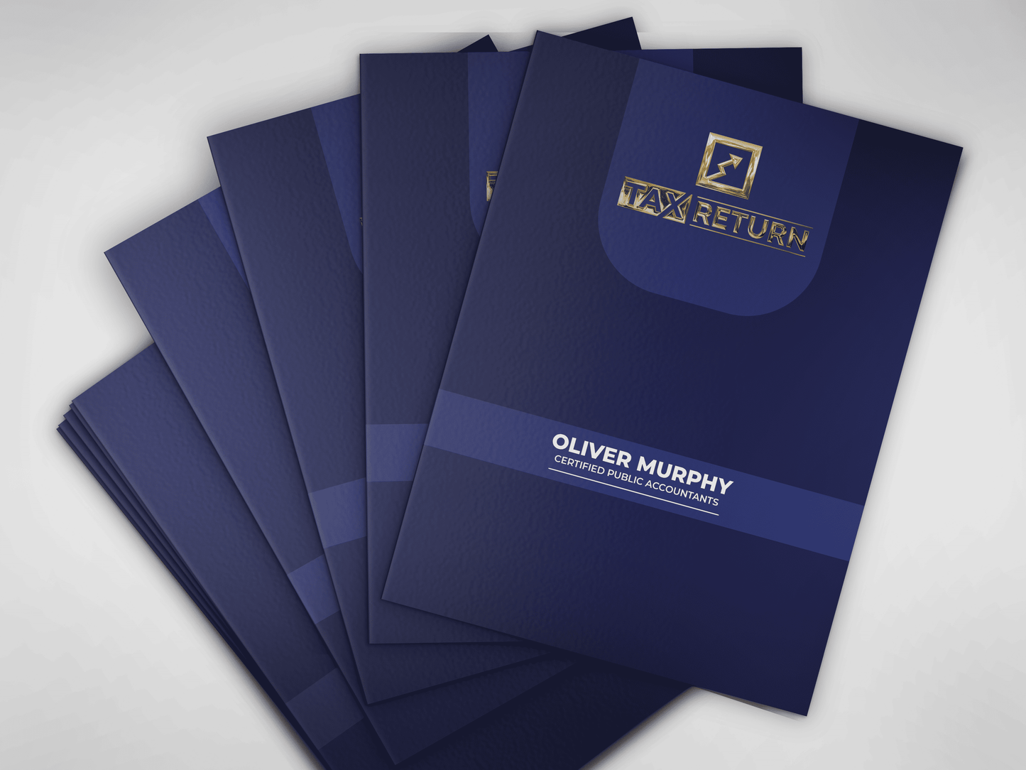 Tax Return Presentation Folder | Luxury