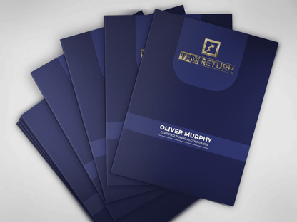 Tax Return Presentation Folder | Luxury