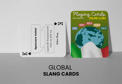 RUSH Italian Slang Generic Playing Cards
