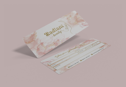 Luxury Custom Gift Certificate