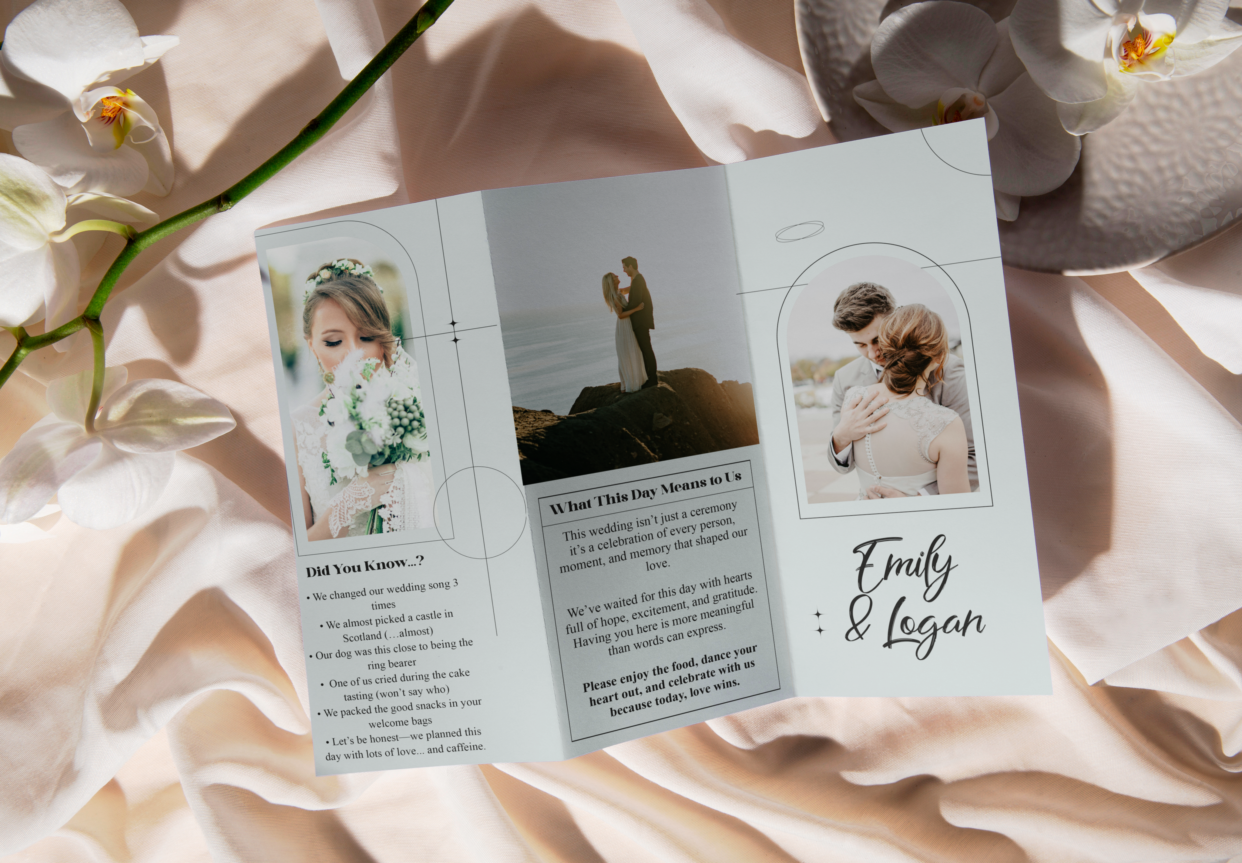Custom Wedding Brochure