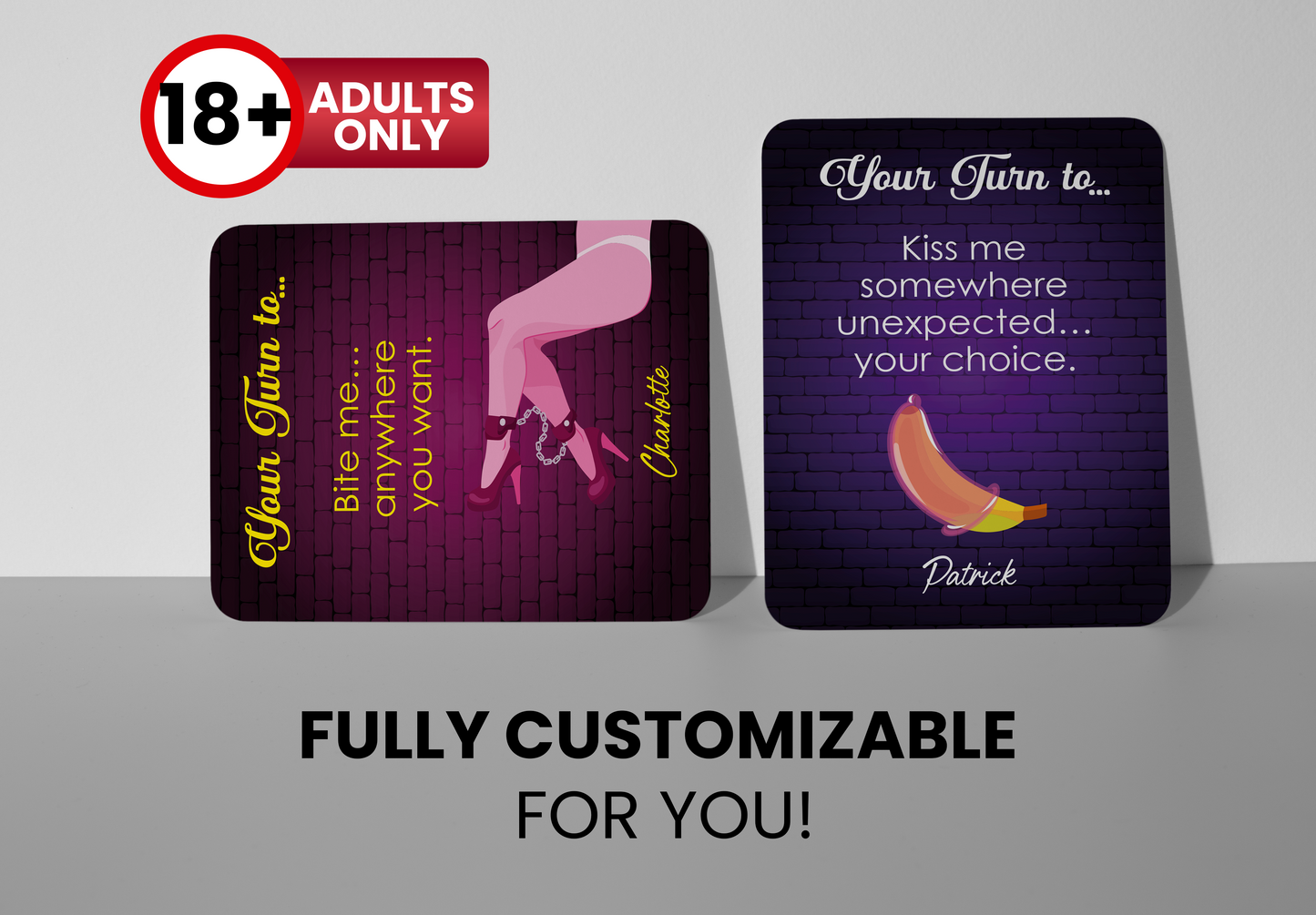 RUSH Custom Adult Explicit Card Game