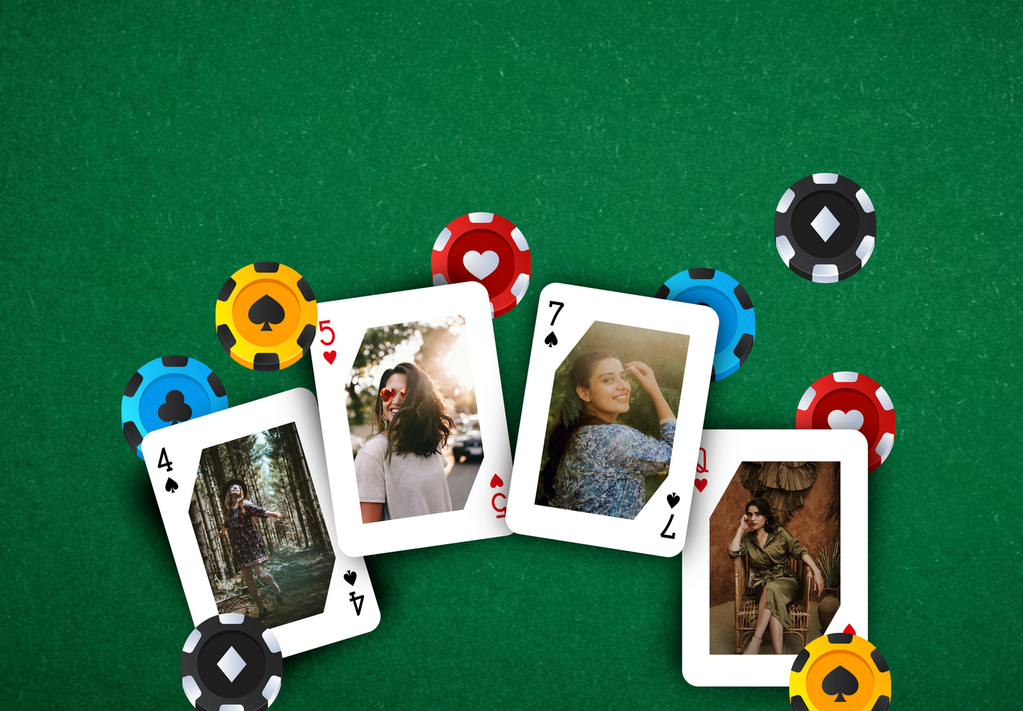 Personalized Playing Cards with Your Name