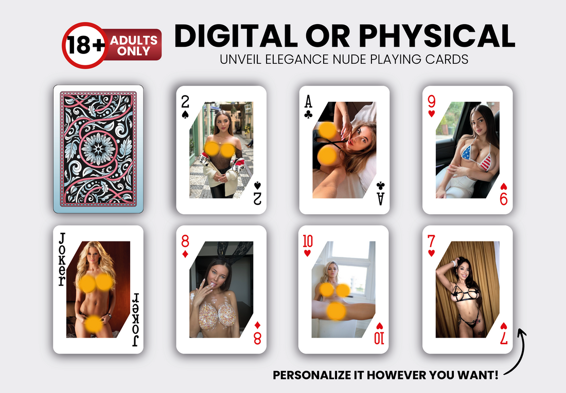 RUSH Nude Playing Cards