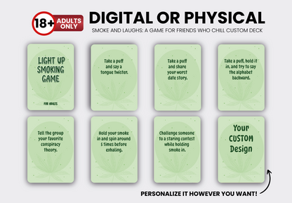 Rush of Smoke and Fun: The Card Game Under the Lights