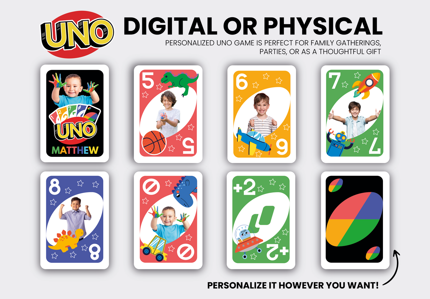 Custom UNO Set | Make It Yours UNO