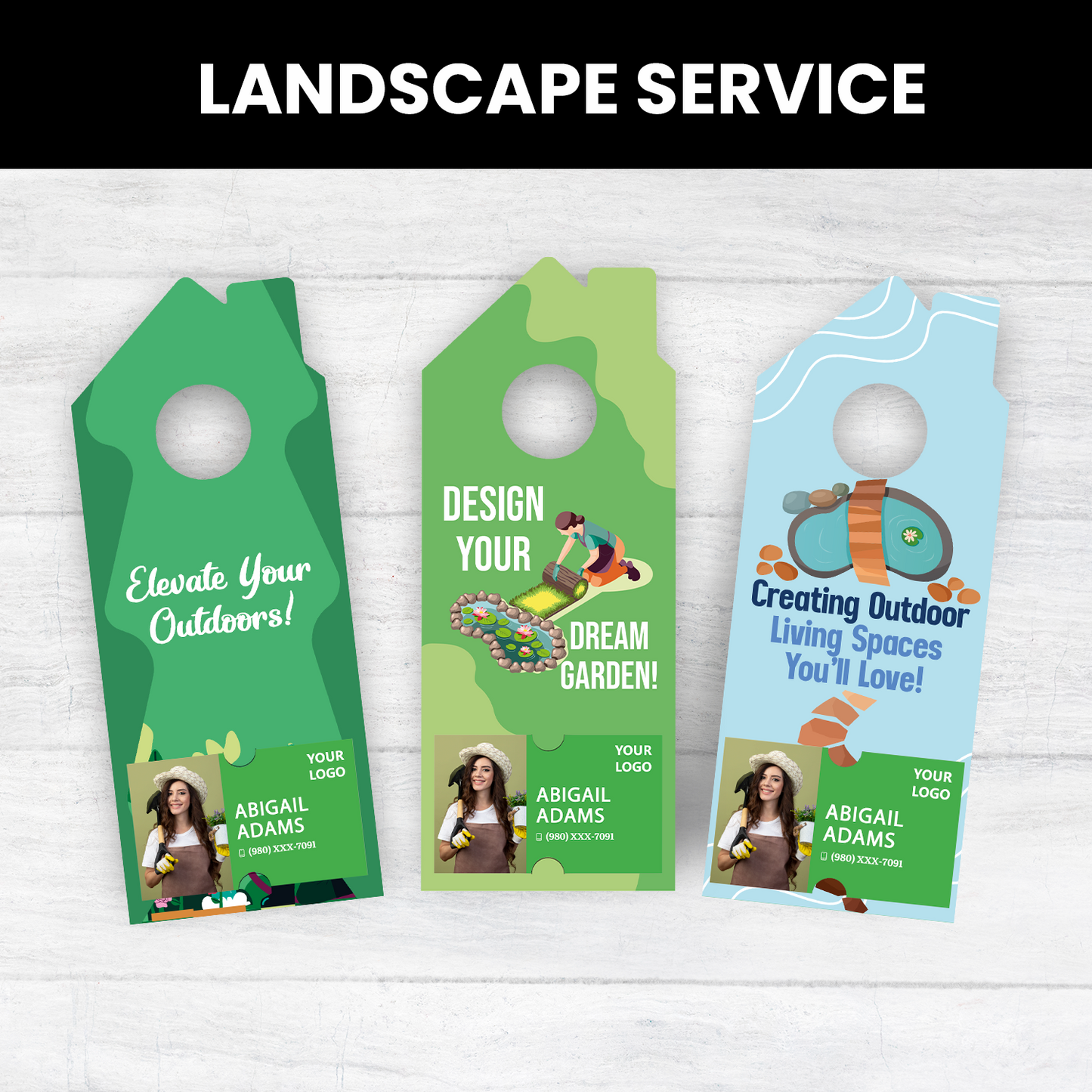 Landscape Services Door Hangers