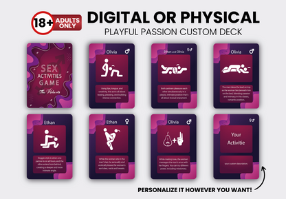 RUSH Couple Sex Activities Cards