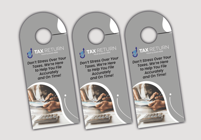 Tax Return Door Hanger
