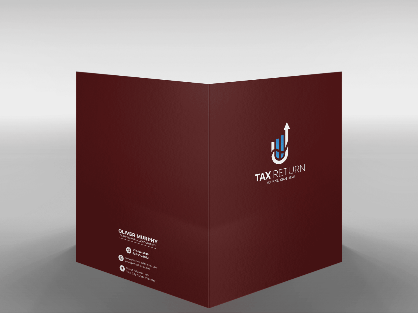 Tax Return Presentation Folder | Economy