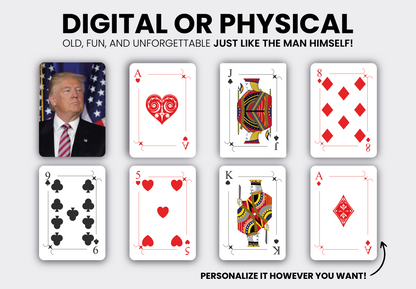 RUSH Donald Trump Playing Cards