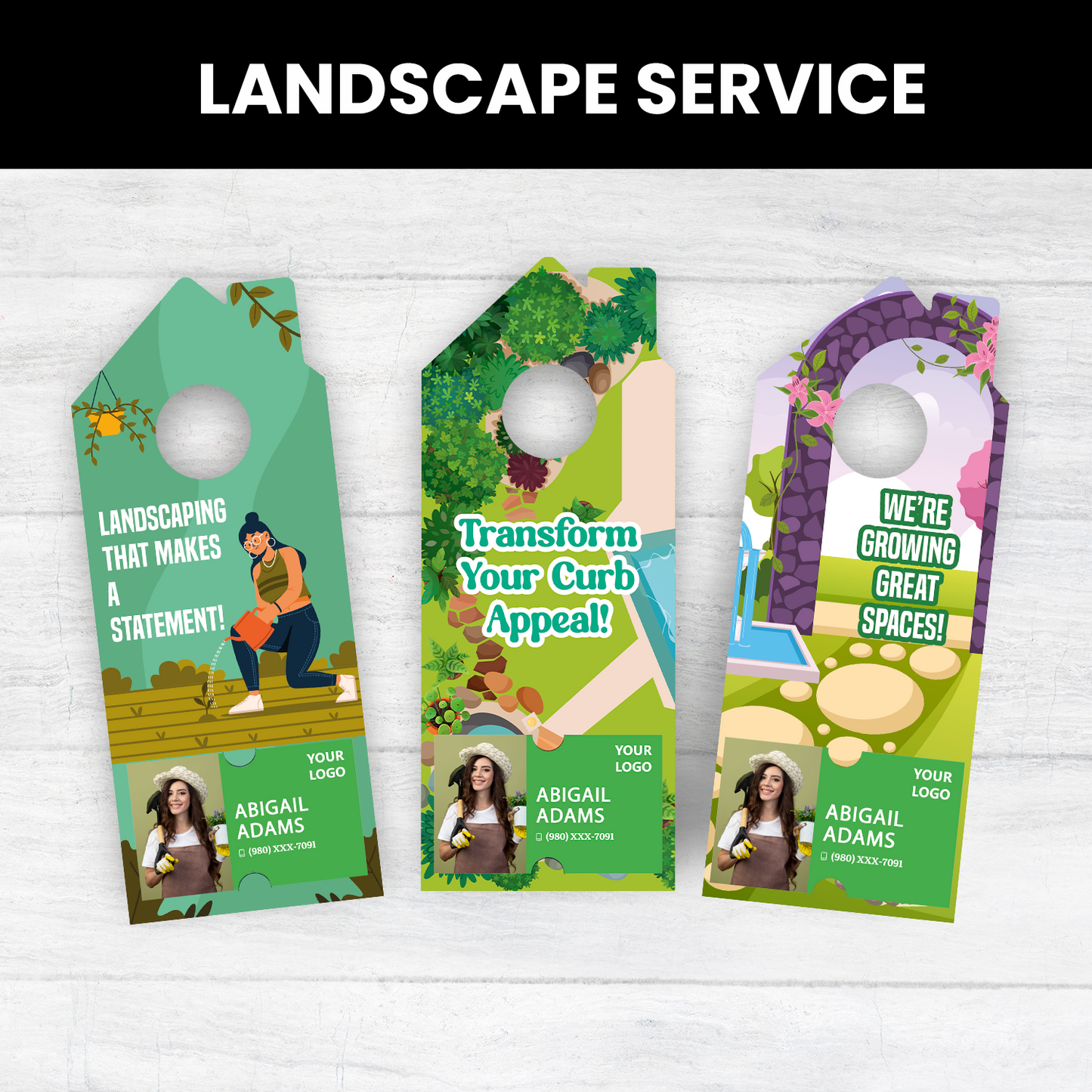 Landscape Services Door Hangers