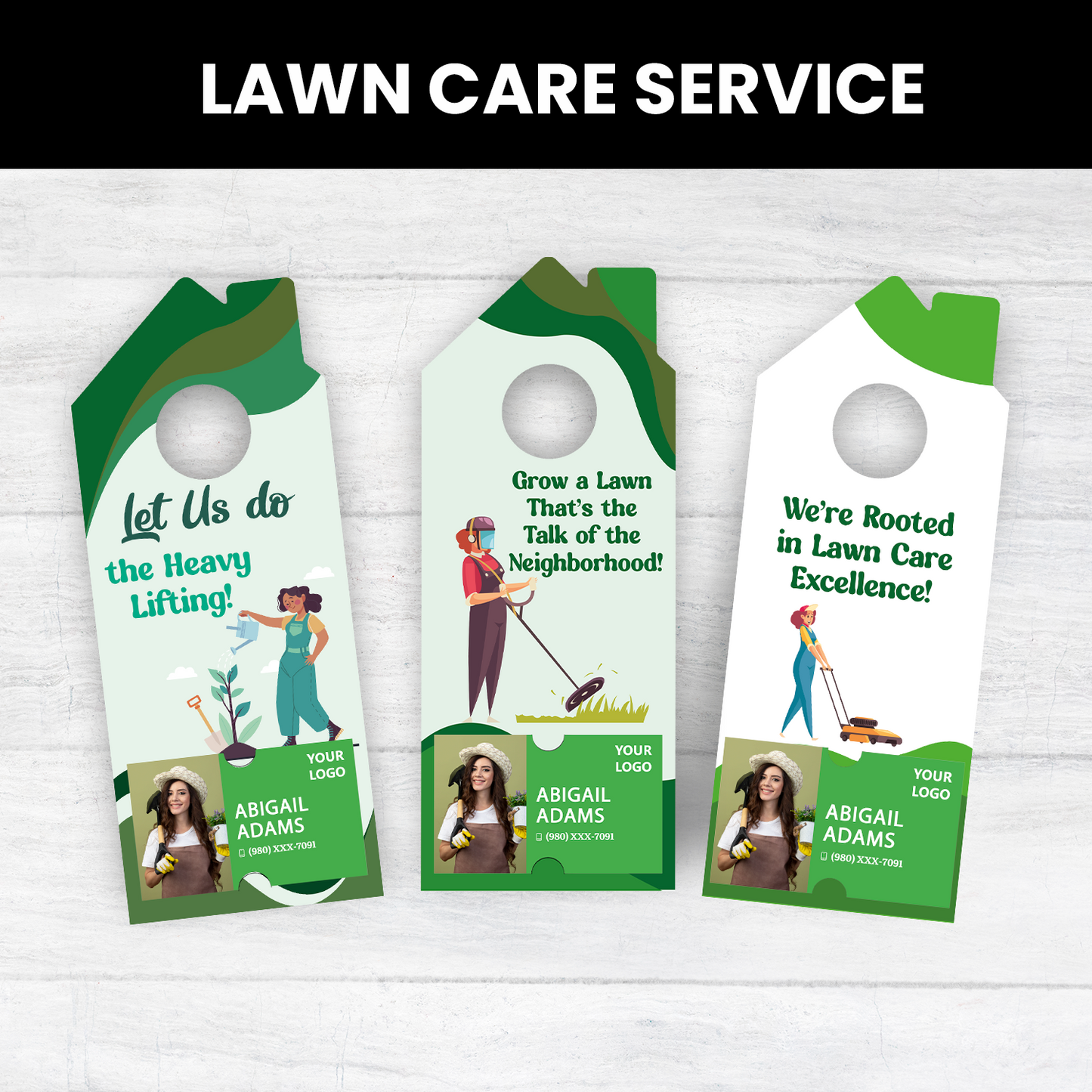 Lawn Care Door Hangers