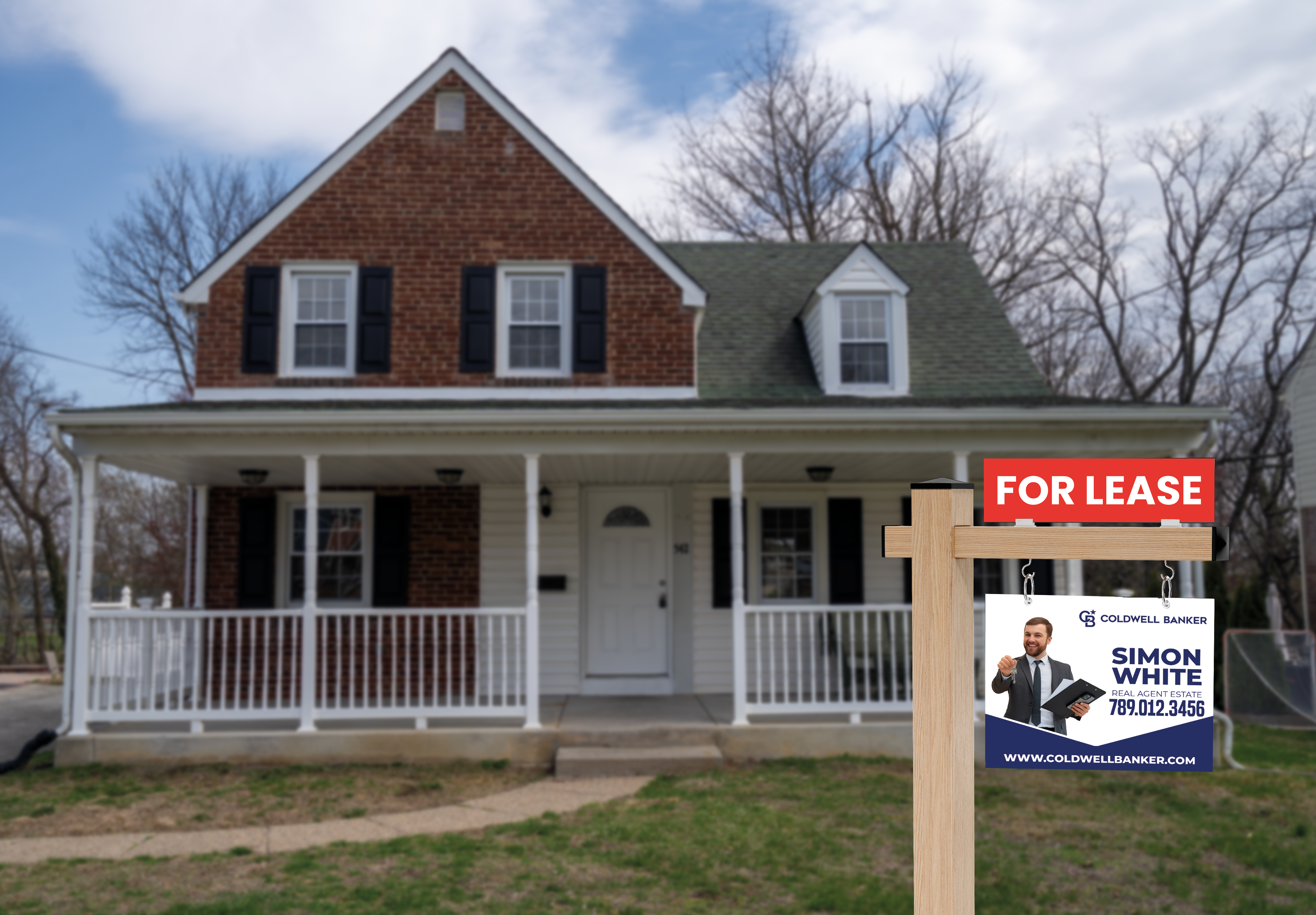 Custom real estate yard sign | Realtor Outdoor sign | Coldwell Banker Open House Sign