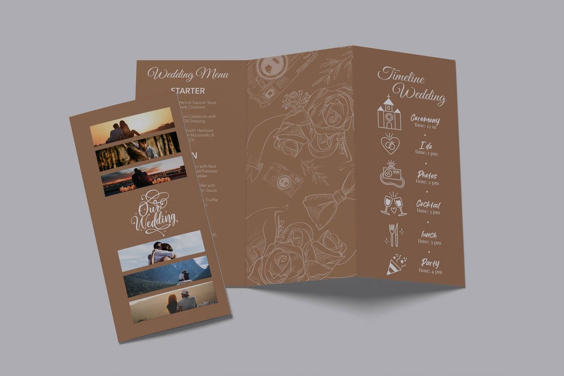 Custom Wedding Brochure