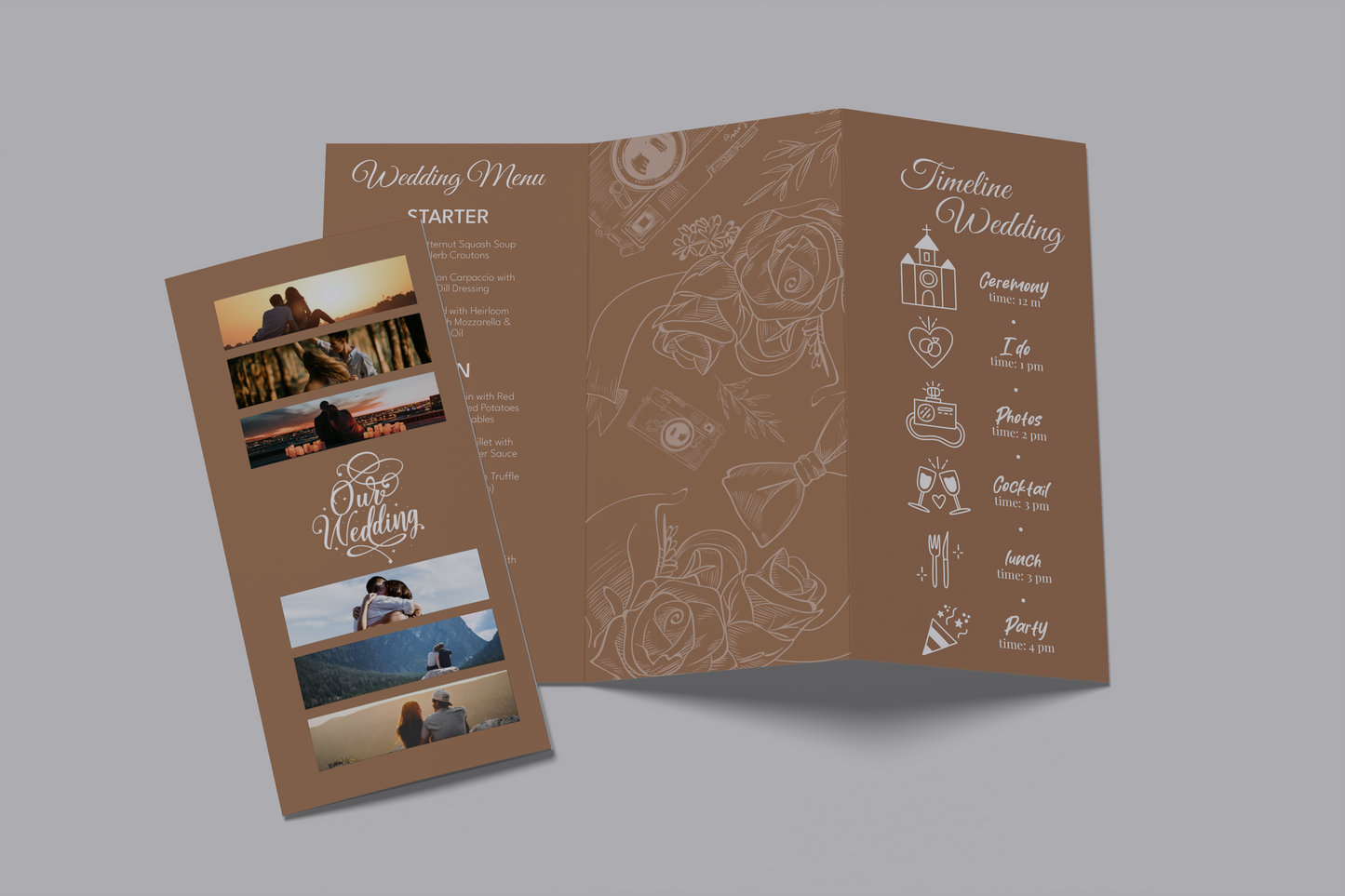Custom Wedding Brochure
