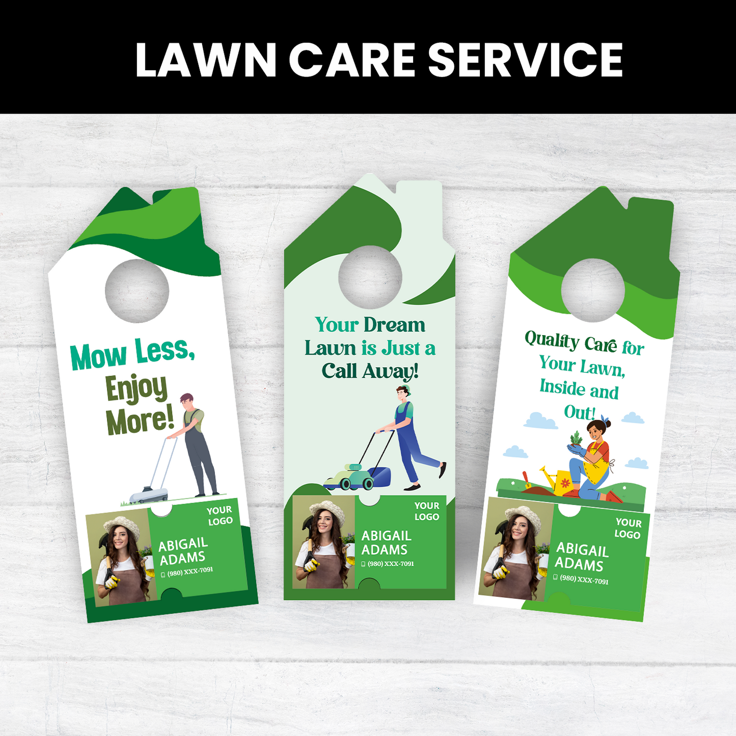 Lawn Care Door Hangers