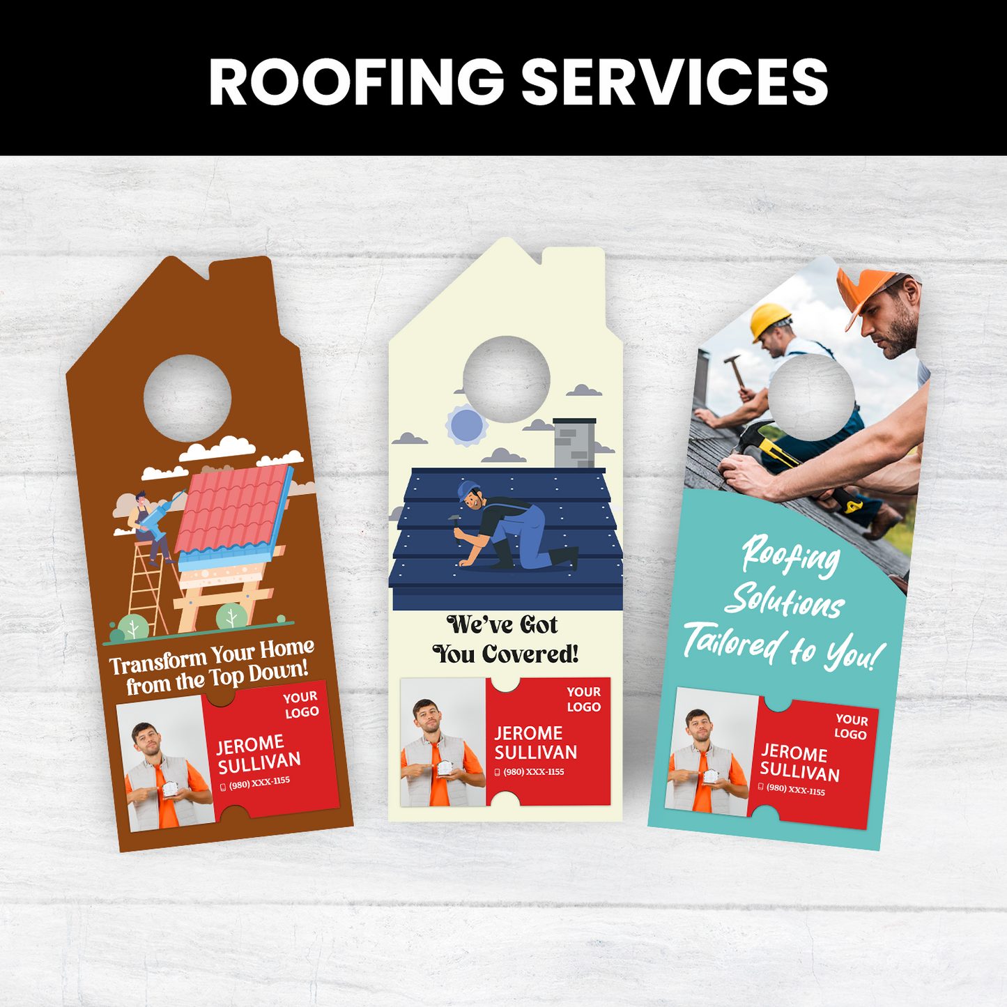 Roofing Services Door Hangers