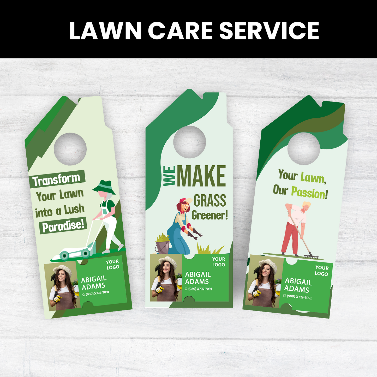 Lawn Care Door Hangers
