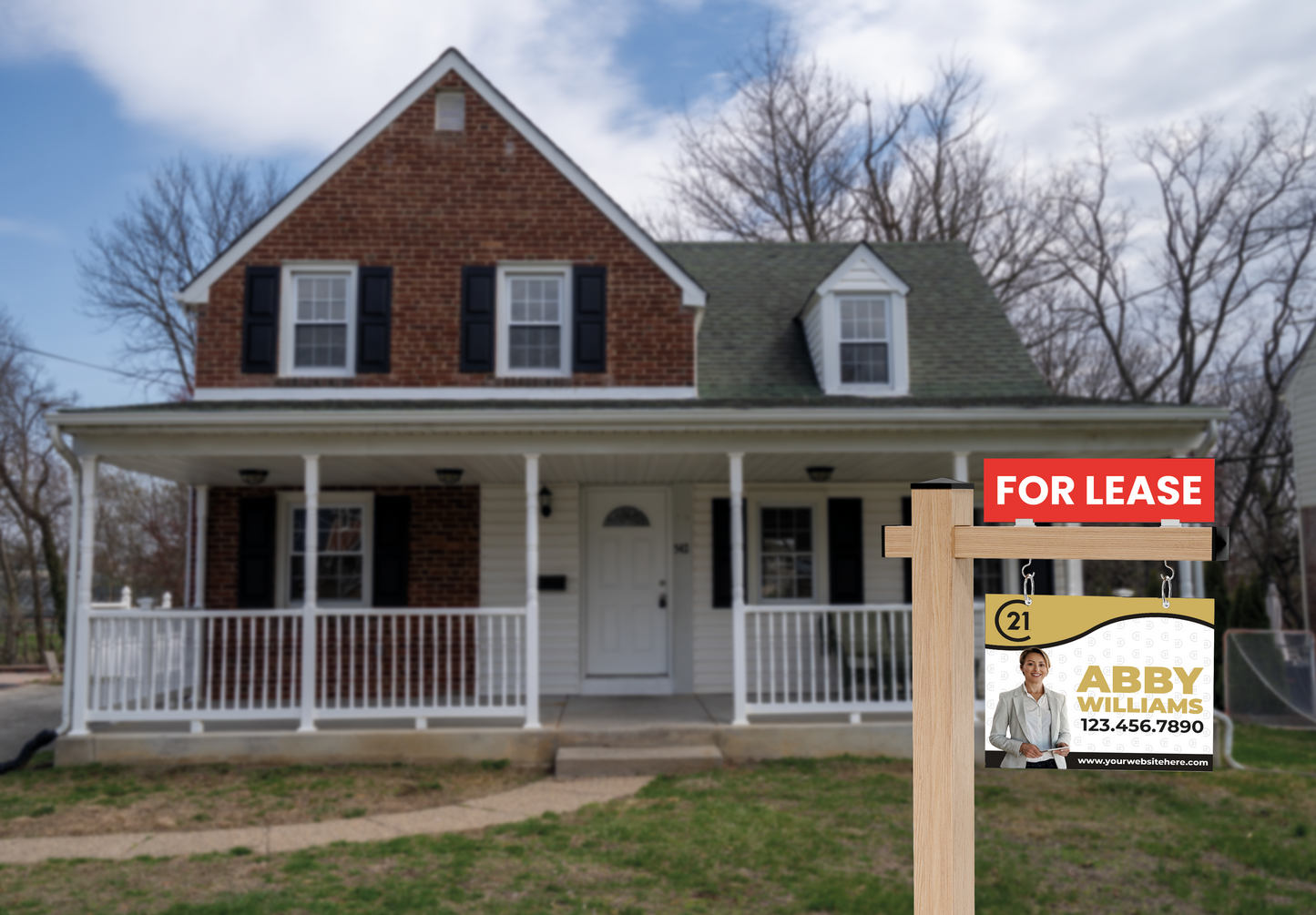 Custom real estate yard sign | Realtor Outdoor sign | Century 21 Open House Sign