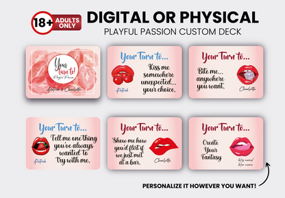 RUSH Dirty Adult Game Cards