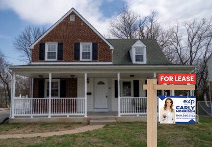 Custom real estate yard sign | Realtor Outdoor sign | eXp Realty Open House Sign