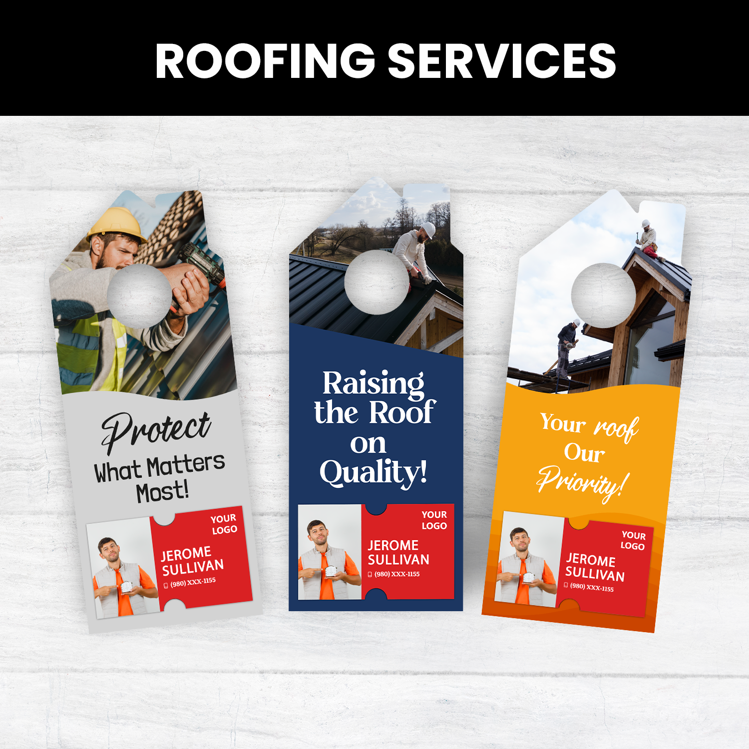 Roofing Services Door Hangers