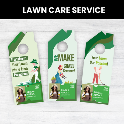 Lawn Care Door Hangers