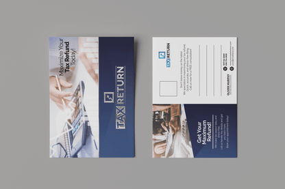 Tax Return Postcards | Luxury