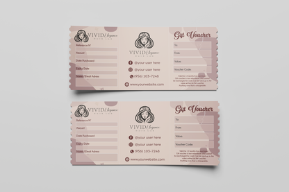 Custom Gift Certificate