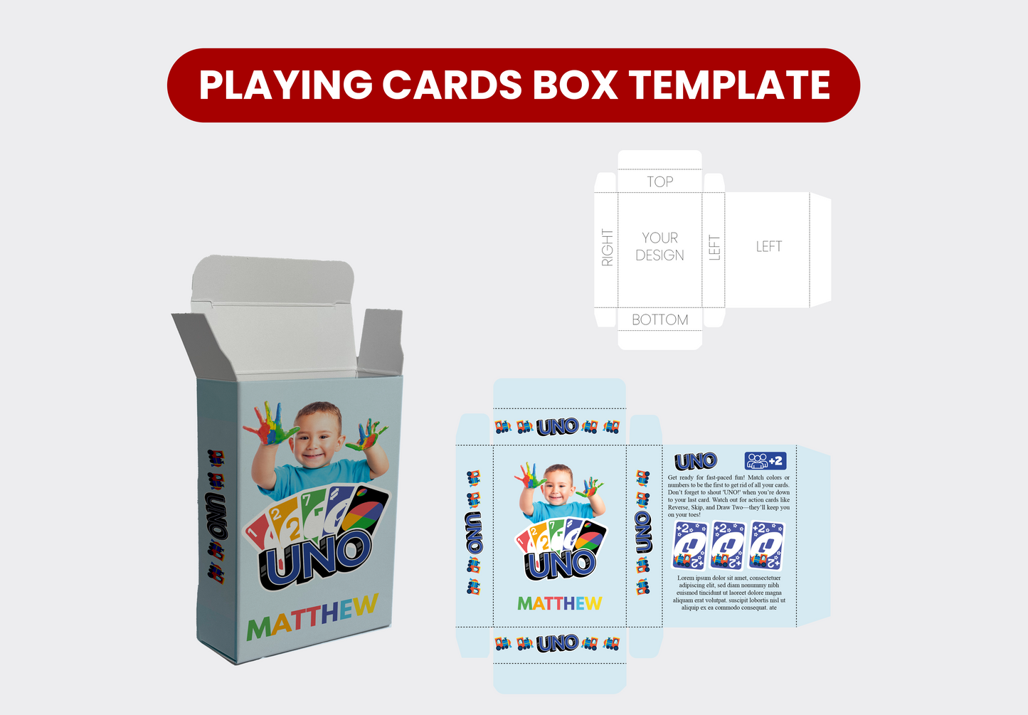 Custom UNO Set | Make It Yours UNO