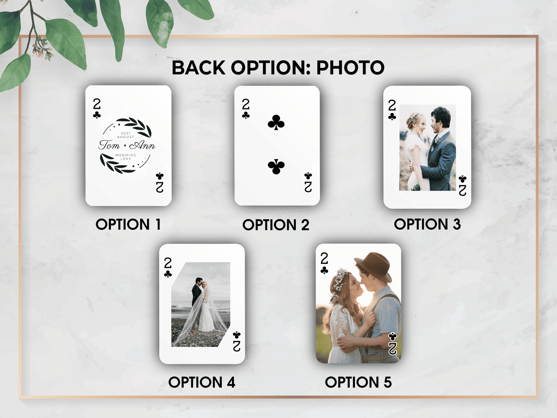 Wedding Guestbook |  Custom  |  Playing Cards