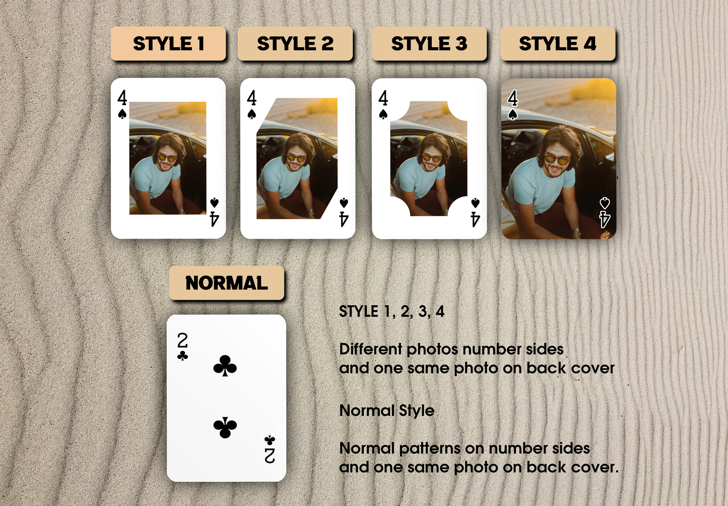 Personalized Playing Cards with Your Name