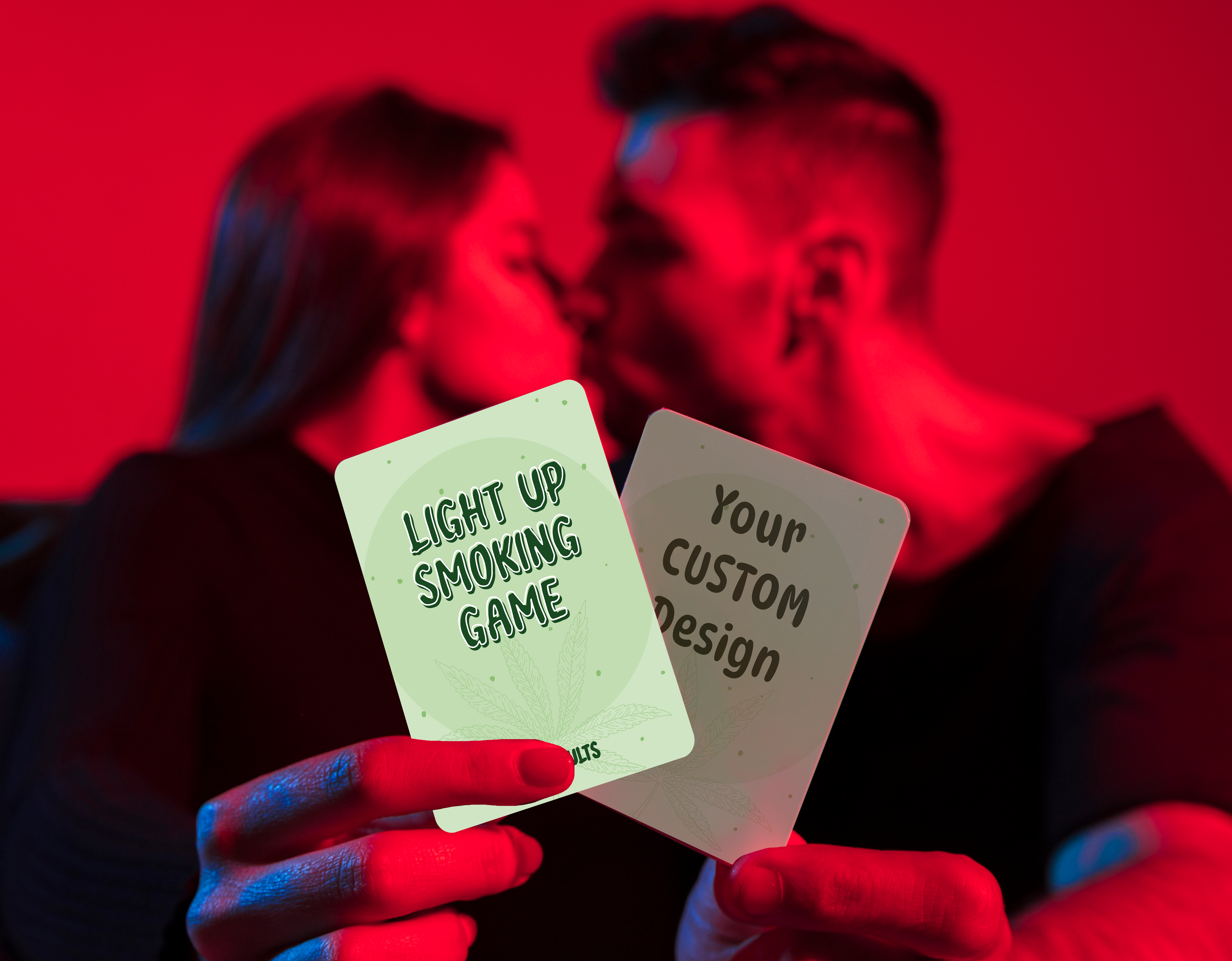 Rush of Smoke and Fun: The Card Game Under the Lights