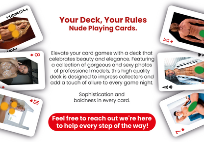 RUSH Nude Playing Cards