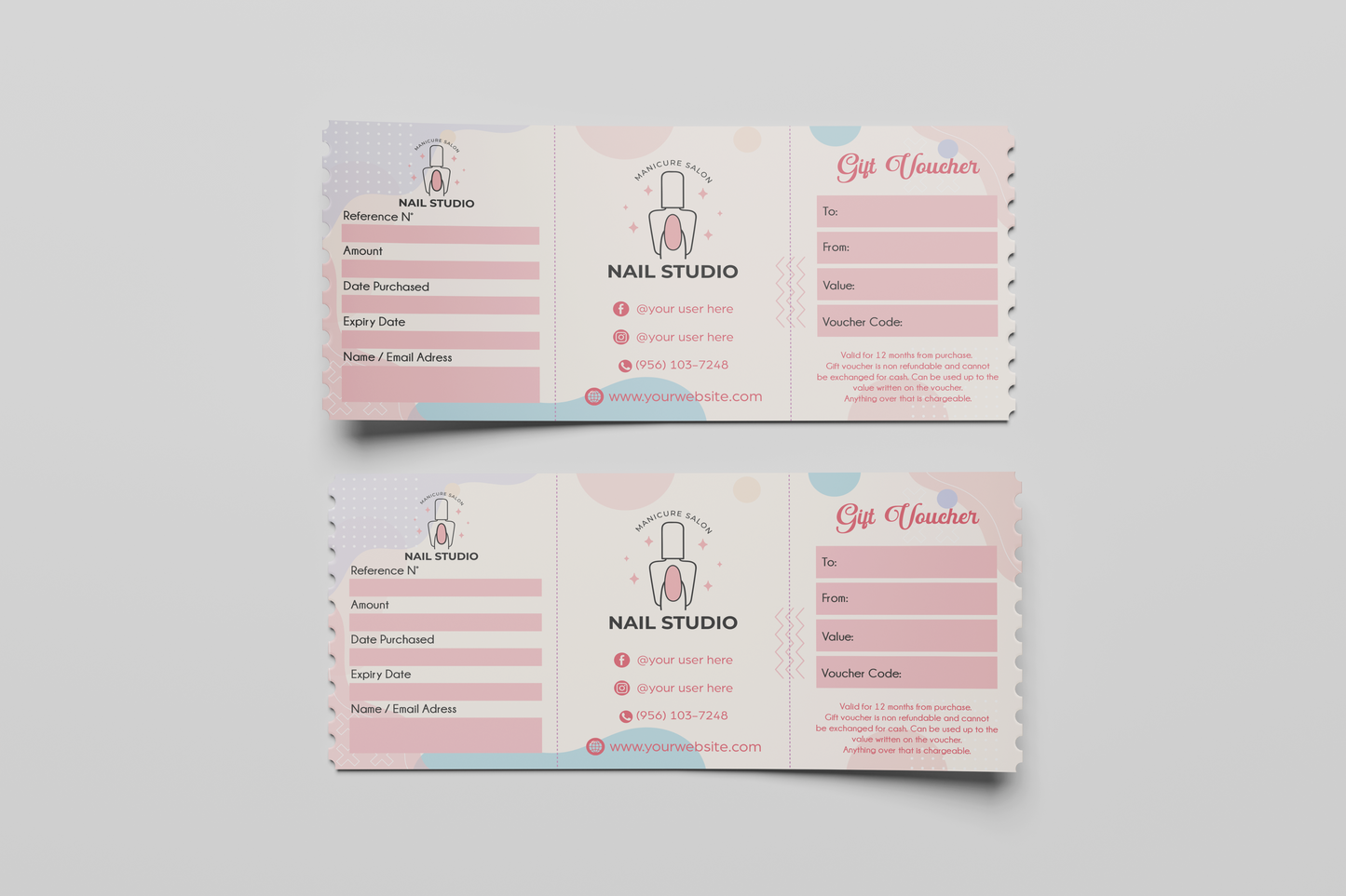 Custom Gift Certificate