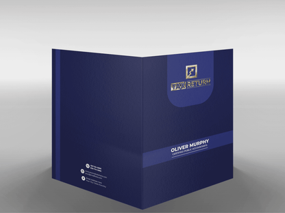 Tax Return Presentation Folder | Luxury
