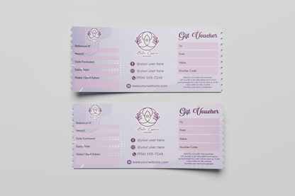 Custom Gift Certificate