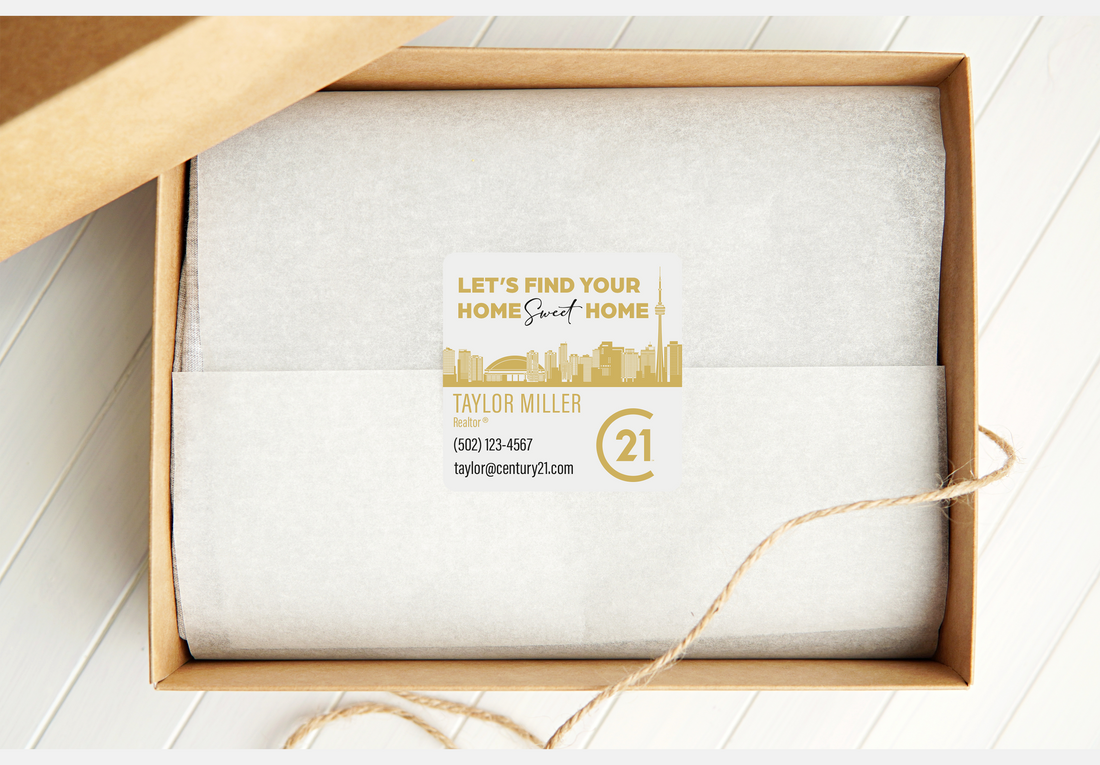 Labels  | Century 21 | Thank You Stickers